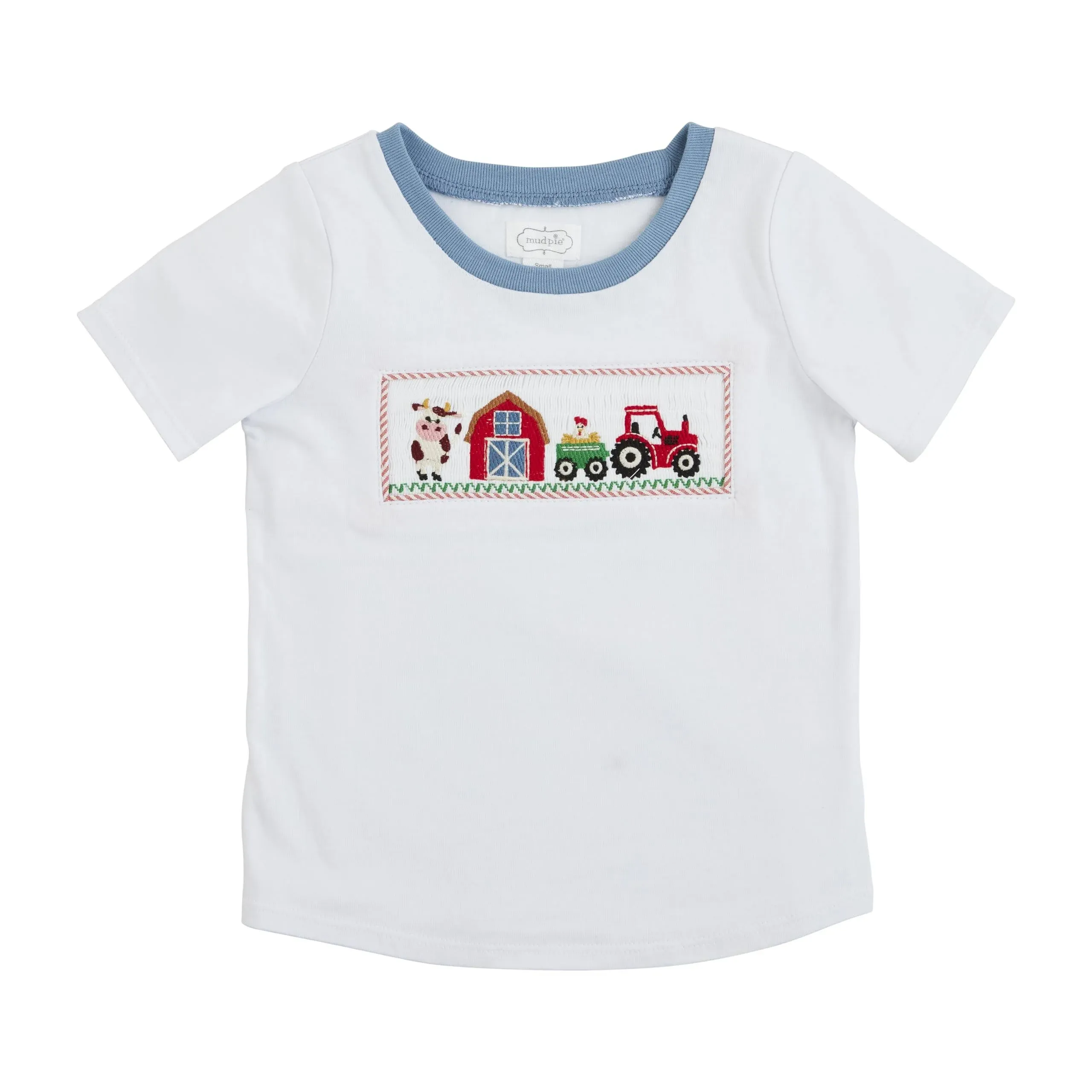 Mud Pie Boy's Farm Smocked Toddler Tee