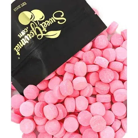 SweetGourmet Pink Wintergreen Lozenges | Canada Mints Bulk Candy | 2 Pounds