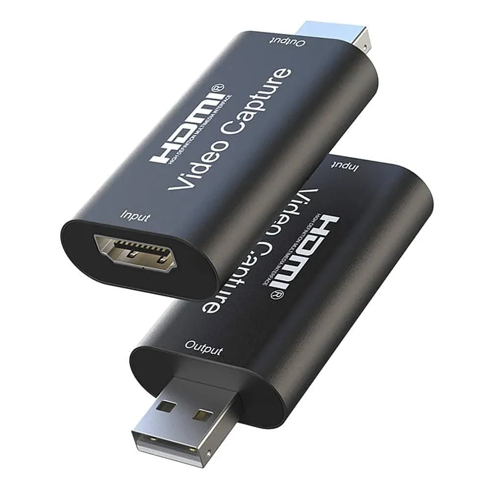 DIGITNOW! HDMI to USB 2.0 Video Recording Card, Practical Compact Game Capture Card Grabber for Live Broadcasts, Conference Rooms, Video Recording