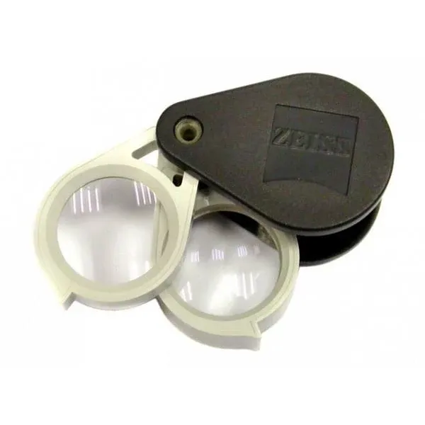 Zeiss Aplana Tabletop Achromatic Folding Magnifying Glass 3x/6x/9x