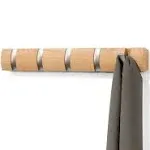 Umbra Flip 5-Hook Wall Rack - Natural