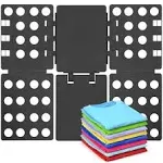 Sealegend Shirt Folding Board t Shirts Clothes Folder Durable Plastic Laundry folders Folding