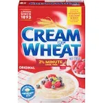 Cream of Wheat Original Stove Top Hot Cereal, 2 1/2 Minute Cook Time, 12 Ounce (Pack of 24)