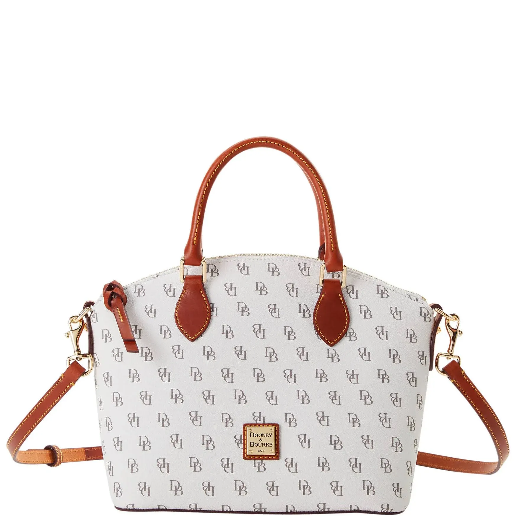 Dooney &amp; Bourke Gretta Geena Satchel - Bone