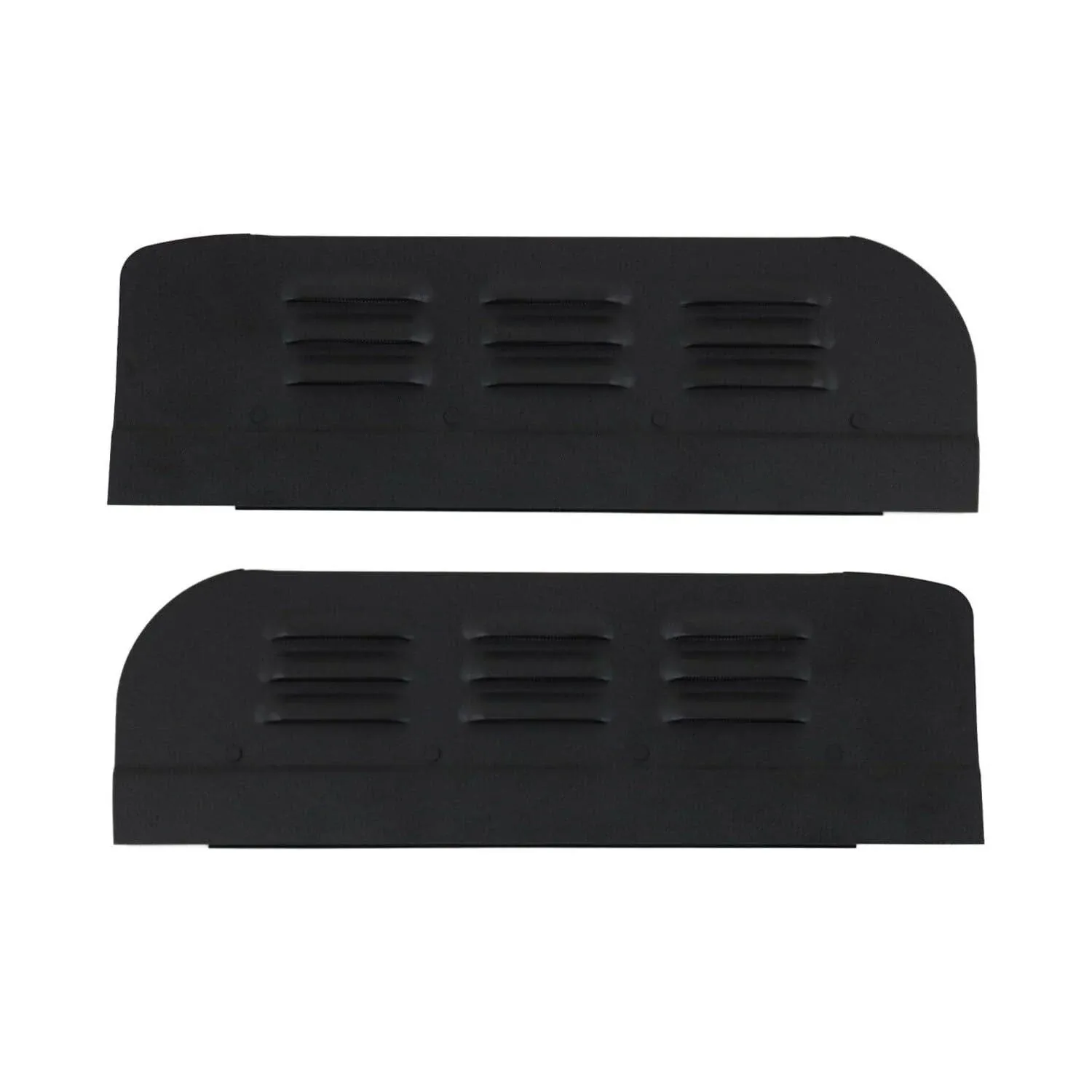 OMAC Window Air Vent for Ram Promaster 2015 to 2023, Caravan Rain Deflector, Side Window Rain Guards, 2 Pcs, Black