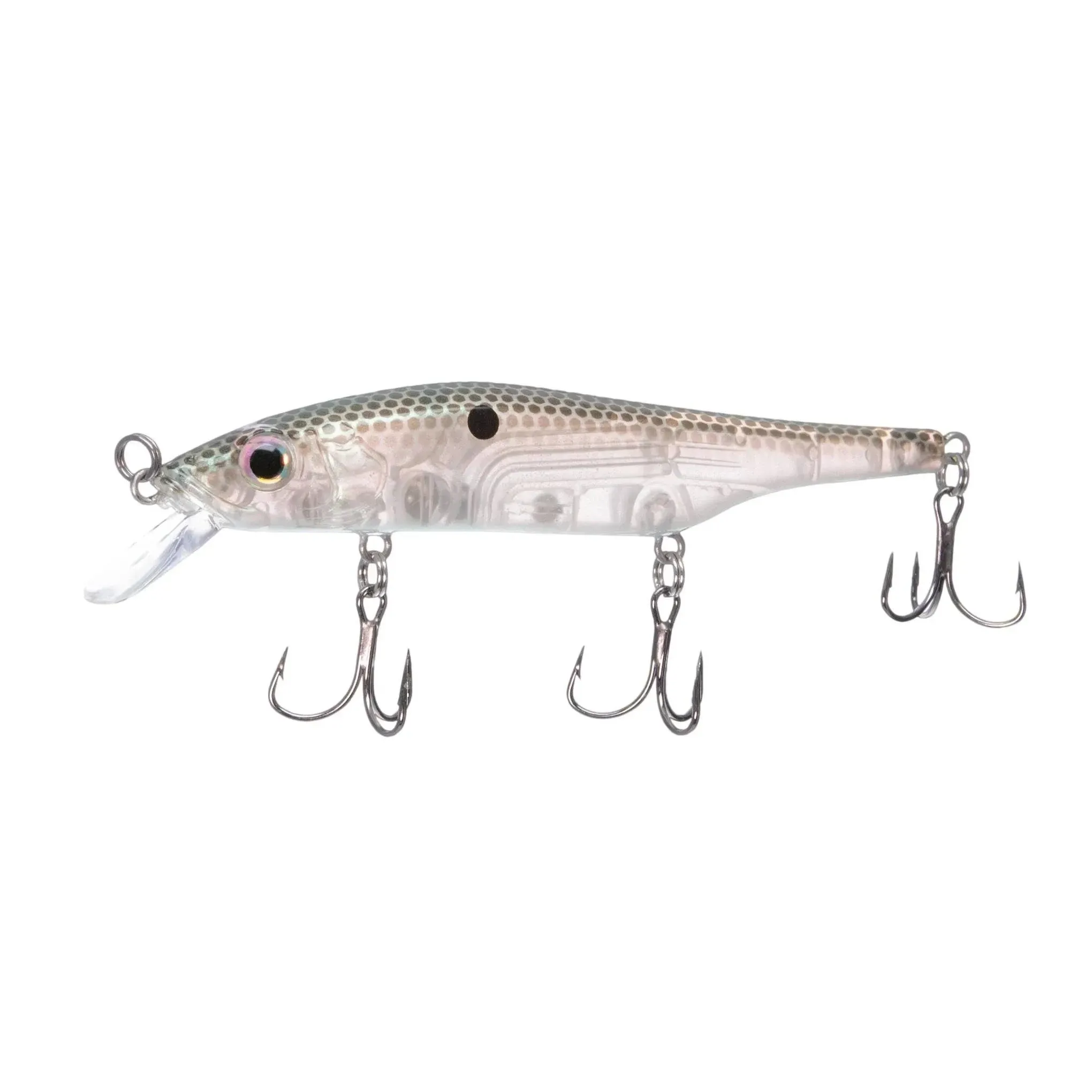 Bill Lewis Scope-Stik 100 Floating Jerkbait Fishing Lifelike Freshwater & Saltwater Lure with Mustad UltraPoint Triple Grip Hooks