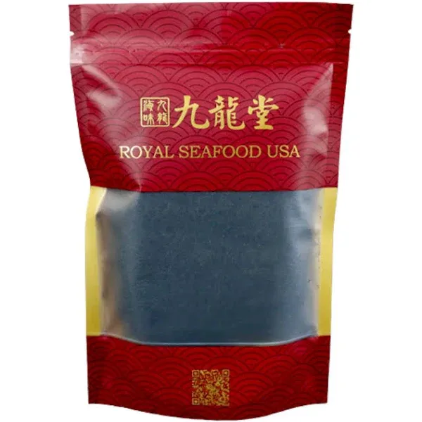 Royal Seafood USA Dried Black Sea Moss Black Seaweed Fat Choy 1oz,九龍堂 发菜干货 ...