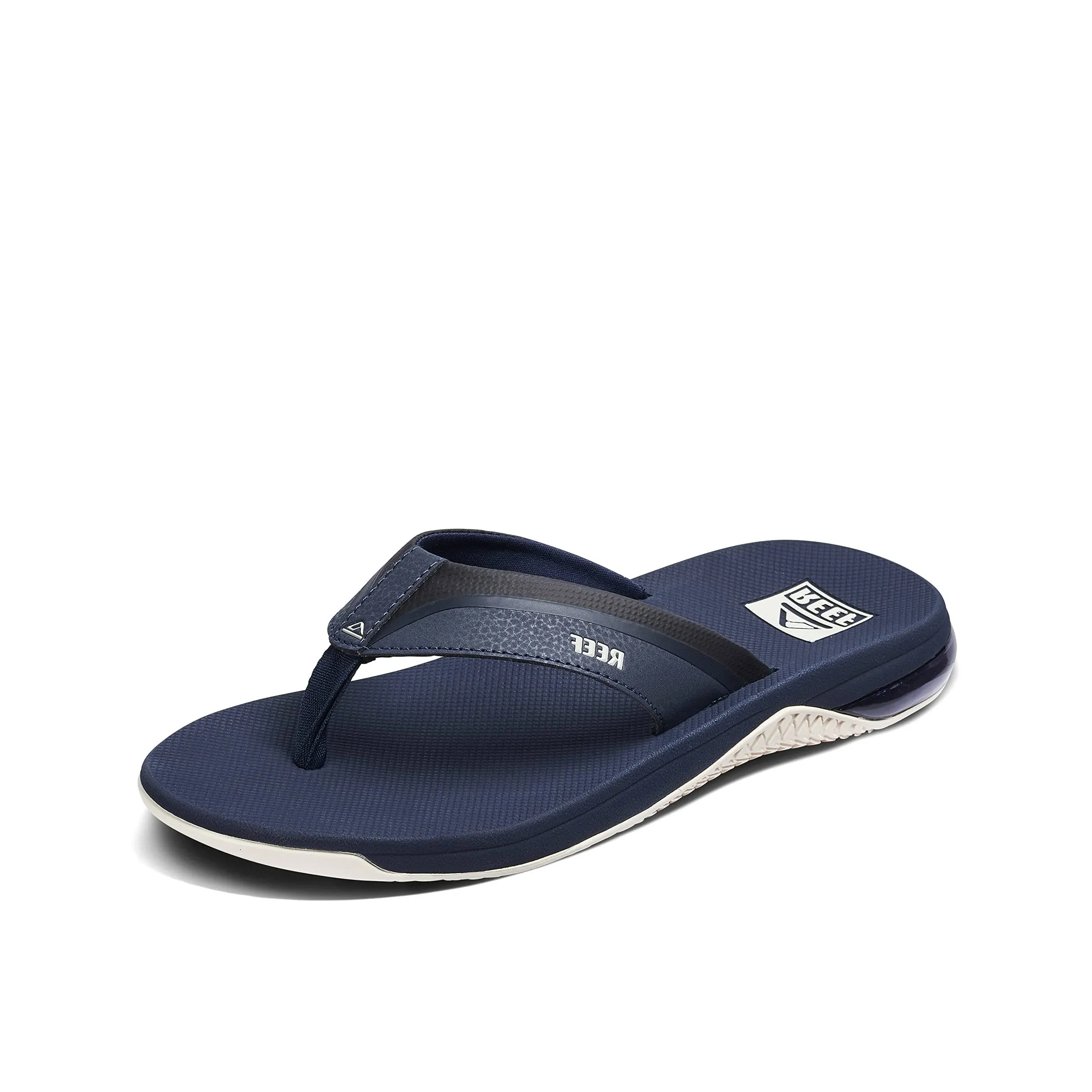 REEF Anchor Men's Beach Flip Flop, Water Friendly, Cushioning Heel Airbag