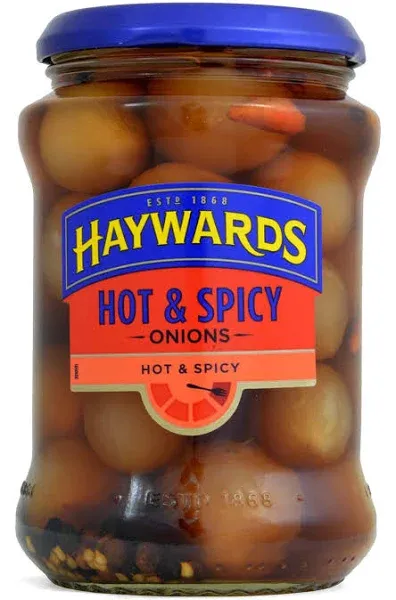 Haywards Hot & Spicy Pickled Onions 400g