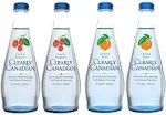 Clearly Canadian Sparkling Water 4-Pack Sampler (2 Country Raspberry 2 Orchard Peach)