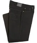 Levi&#x27;s Men&#x27;s 550 Relaxed Fit Jeans Black Denim Size 48x30 48W x 30L Loose Pant