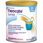 Neocate Junior with Prebiotics Pediatric Oral Supplement Strawberry 14.1 oz Can