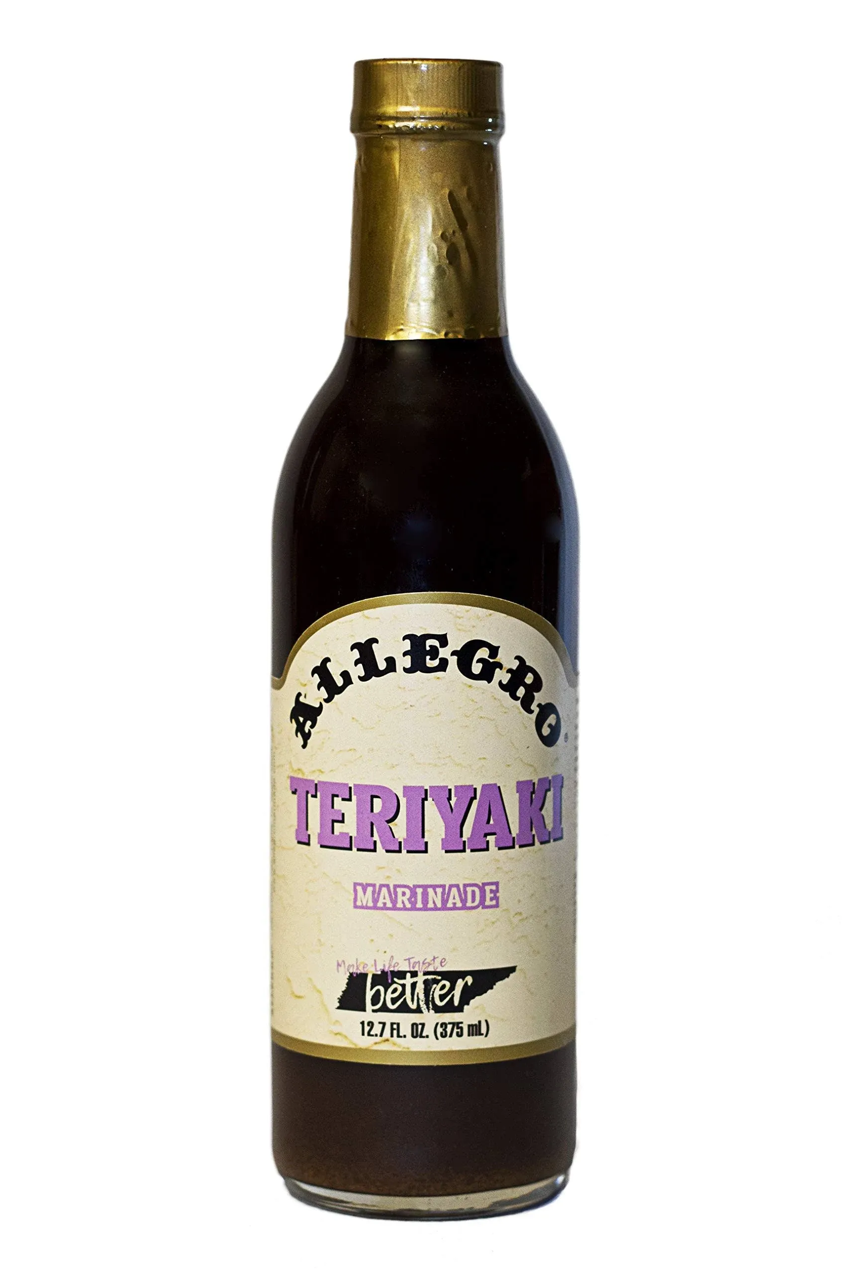 Allegro - The Marinate Everything Marinades - Teriyaki 12.7 oz, Pack of 4