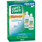 Opti Free Replenish Disinfecting Solution, Multi-Purpose, 10 fl oz - 2pk