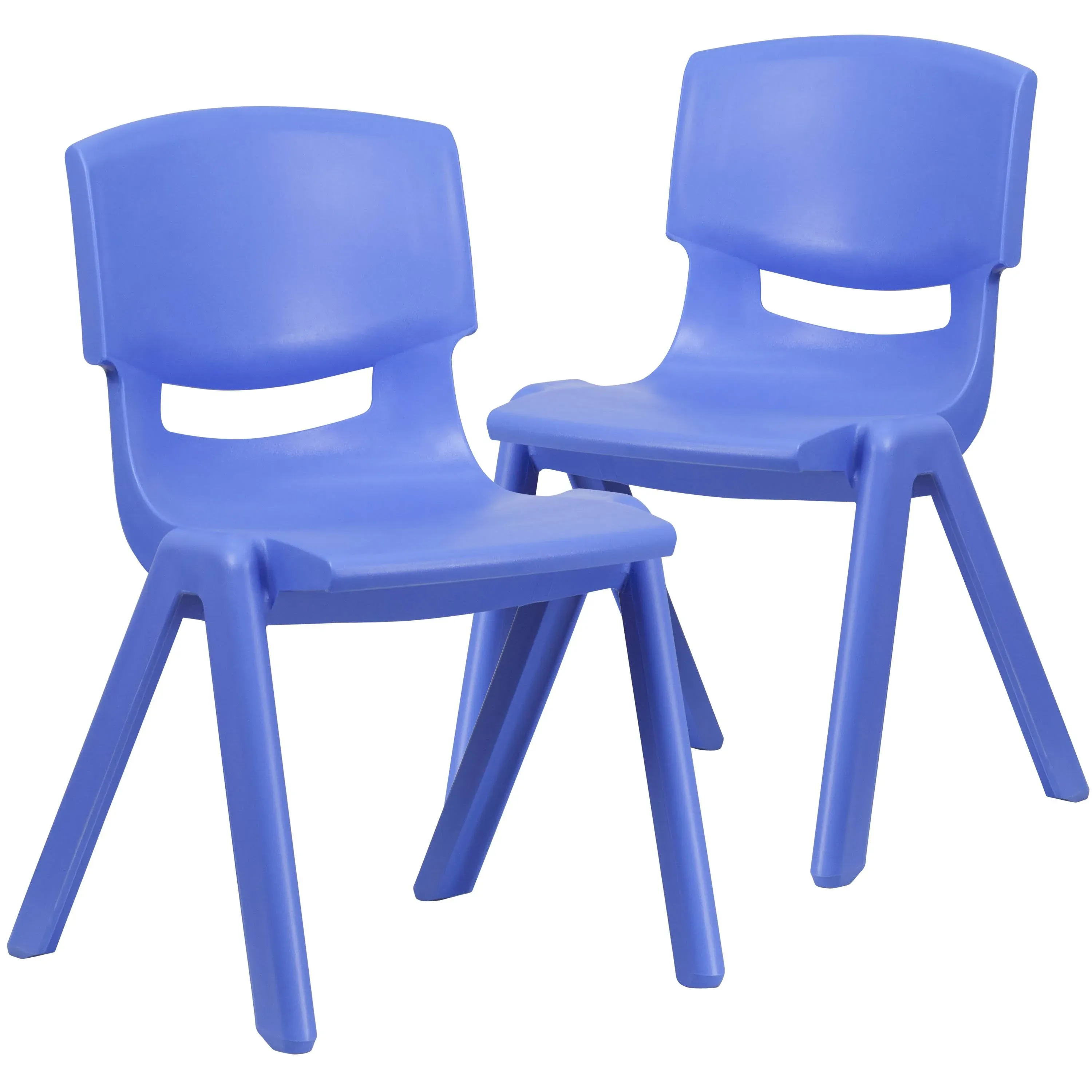 Flash Furniture Plastic Stackable School Chair Seat Height