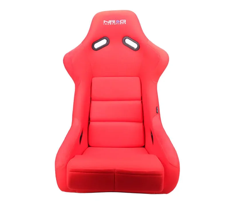 NRG FRP Bucket Seat Red Cloth (Large)