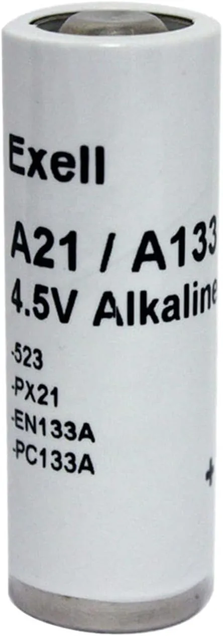 Exell A21PX 4.5V Battery 1306AP 3LR50 6135-99-114-1239 A133 A21 APX21 BA-1098 EN133A EPX21 PC133A PX21 RPX21 V21PX Plus Bolex H16 Movie Camera Praktica EE2 EE3 PLC2 PLC3 VLC VLC2 VLC3