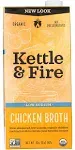 Kettle and Fire Organic Low Sodium Chicken Broth, 32 Ounce -- 6 per case