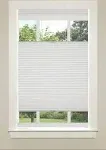 Achim Top Down Bottom Up Indoor Cordless White Polyester Light Filtering Window Cellular Shade, 64" L x 30" W