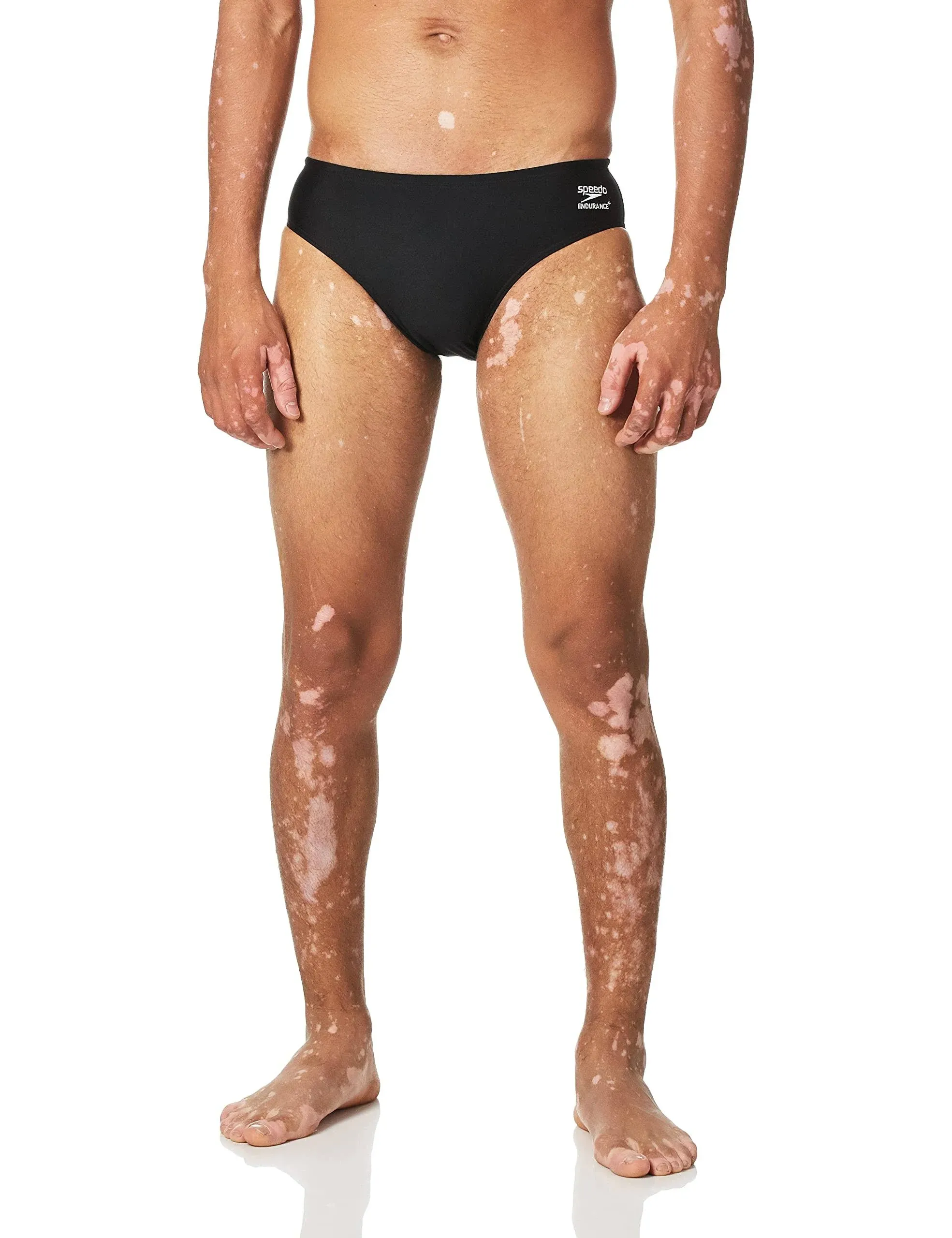 Speedo Endurance+ Solid Brief - Men's Black 30