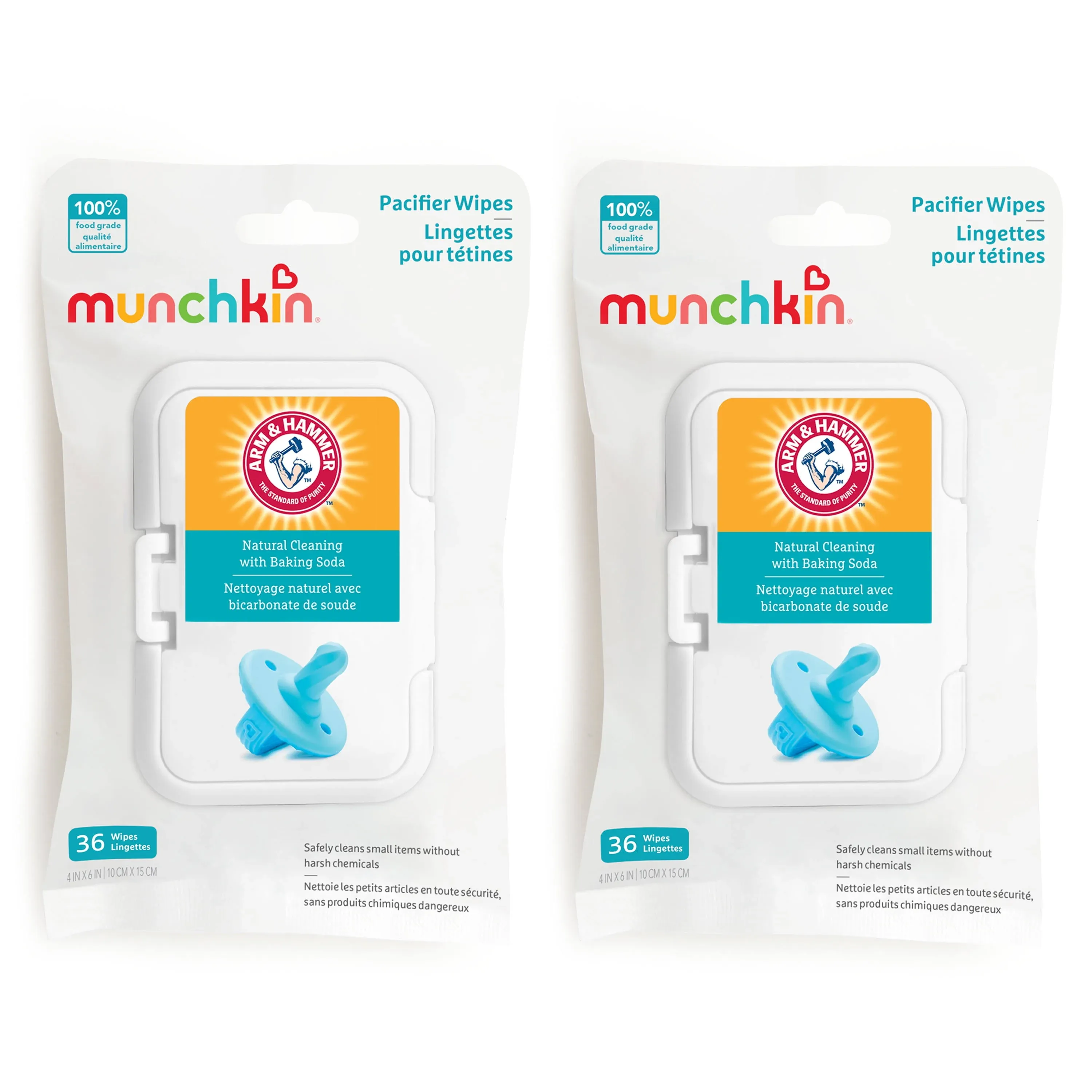 Munchkin Arm Hammer Pacifier Wipes