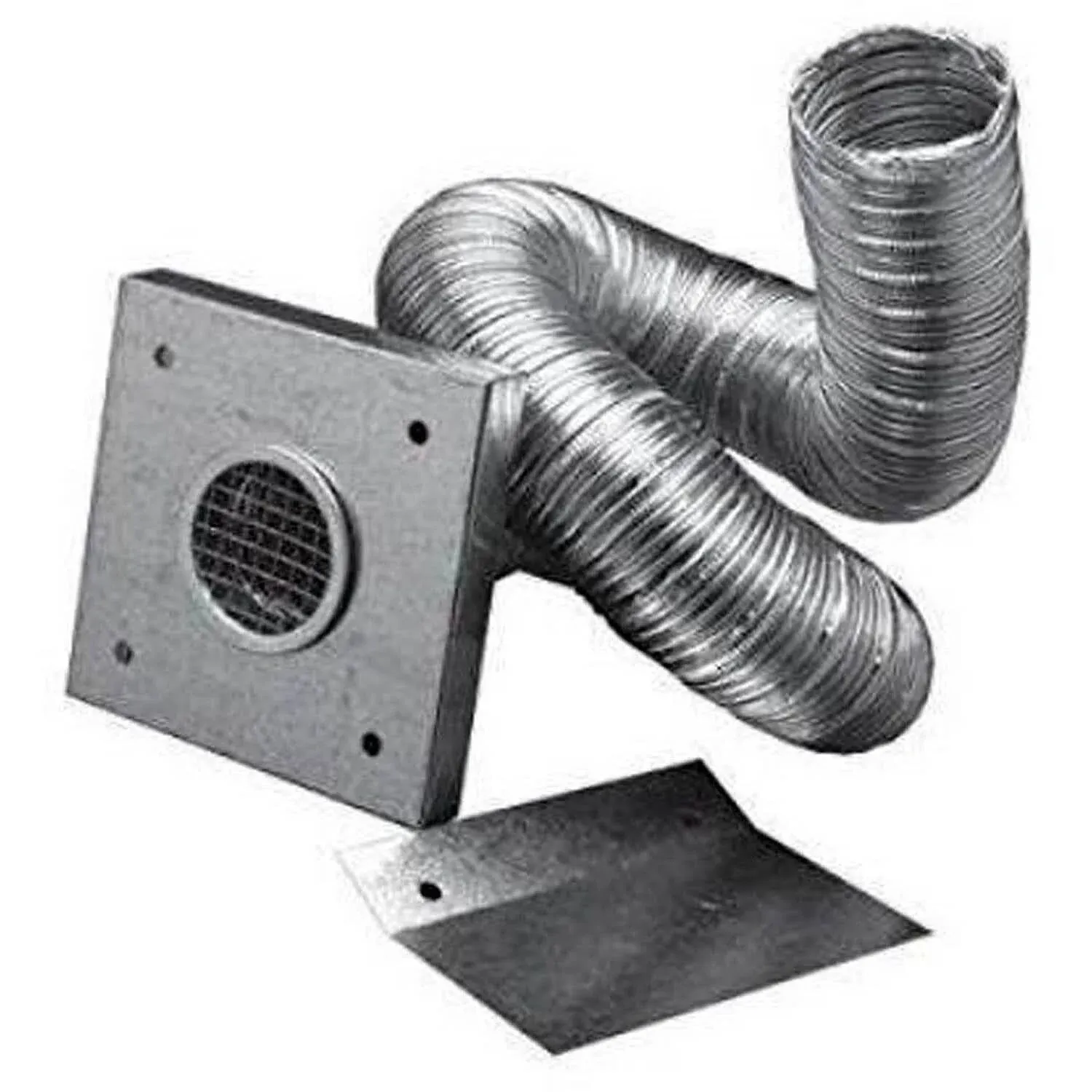 2" X 5\' Fresh Air Intake Kit with Aluminum Flex Pipe: 3PVP-AIK