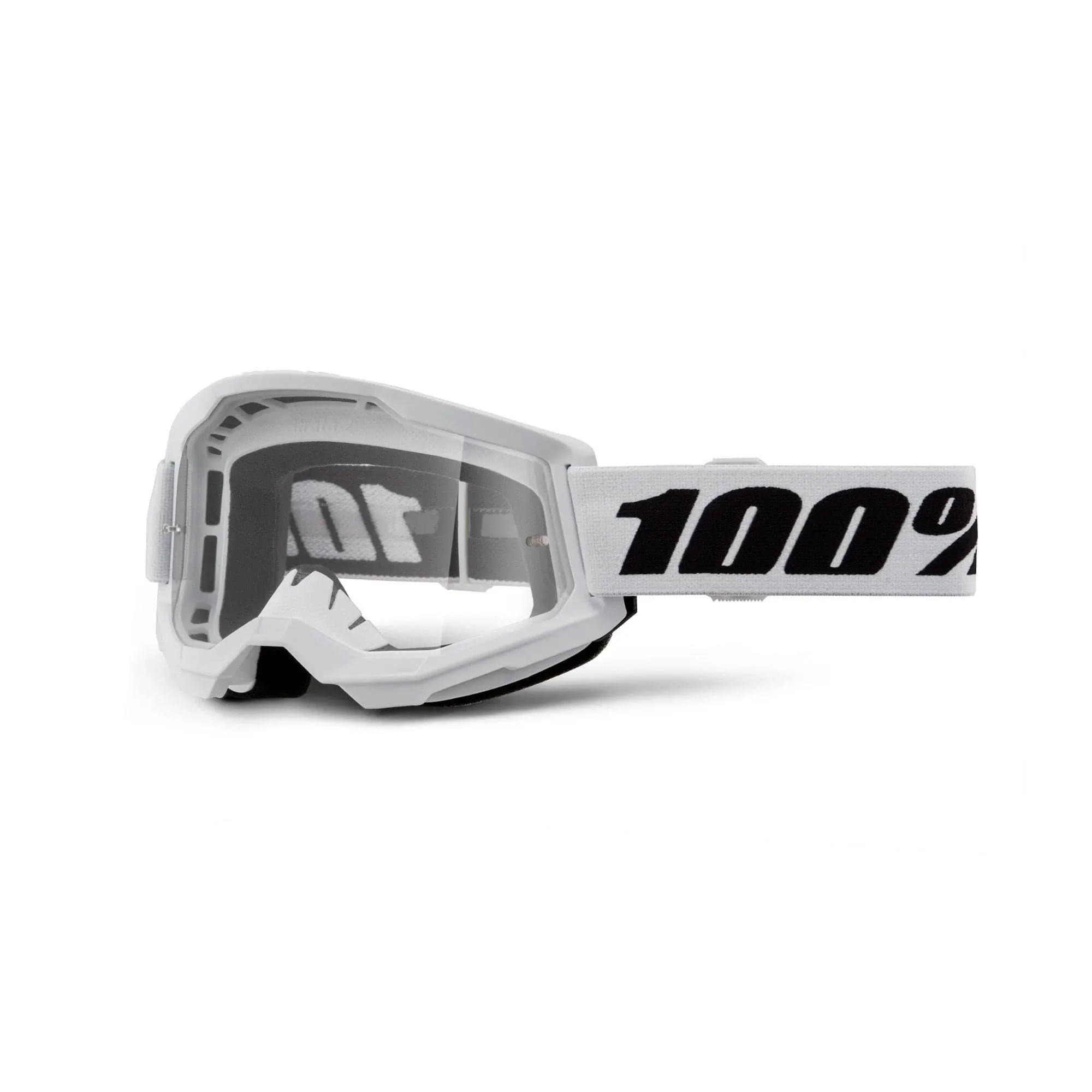 100 Percent Strata 2 Goggles - Clear Lens - Black