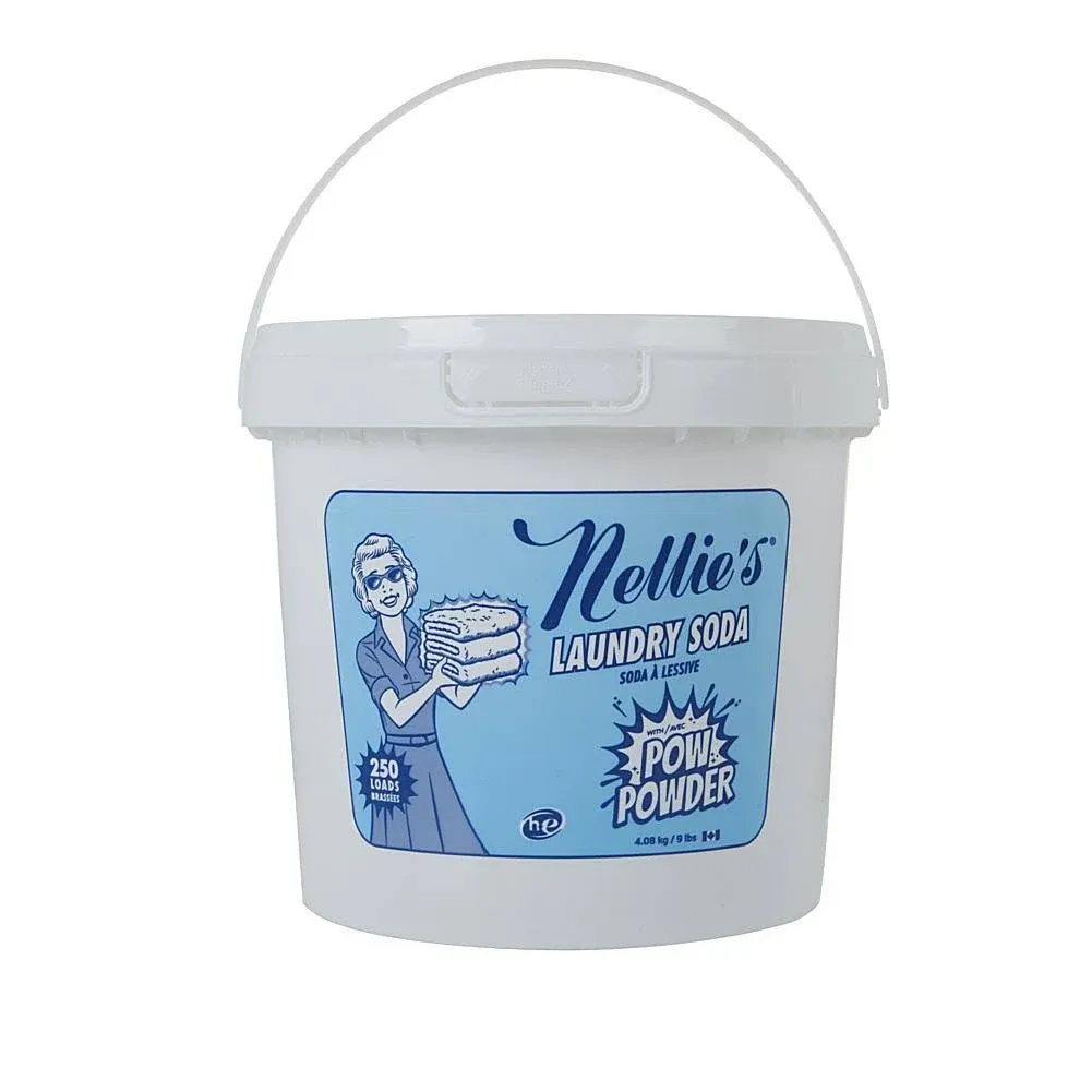 Nellie's 250-Load Laundry Soda with Pow Powder