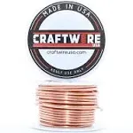 Solid Bare Copper Wire Round,Bright,Half Hard,5 OZ 14 Gauge,28 Feet (Choose 10 to 30 ga.)