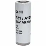 Exell Battery A21PX Battery Fits Praktica EE2 EE3 LLC PLC2 PLC3 VLC