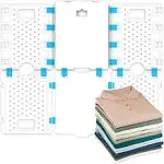 BoxLegend Version 4 Shirt Folding Board T Shirts Clothes Folder Durable Plastic Laundry Folders Folding Boards Helper Tool for Adults and Children,