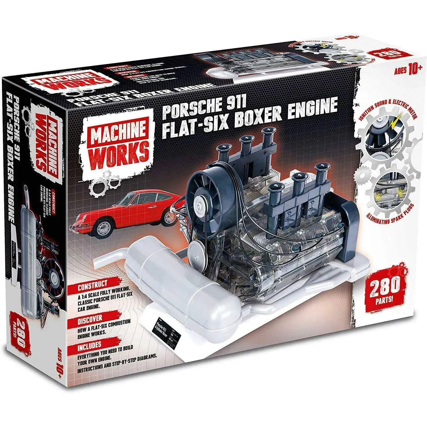 Haynes Porsche 911 Flat-Six Boxer Engine Model Kit - Build Your Own Working E...