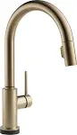 Delta 9159T-CZ-DST Trinsic Deck Mount Kitchen Faucet in Champagne Bronze