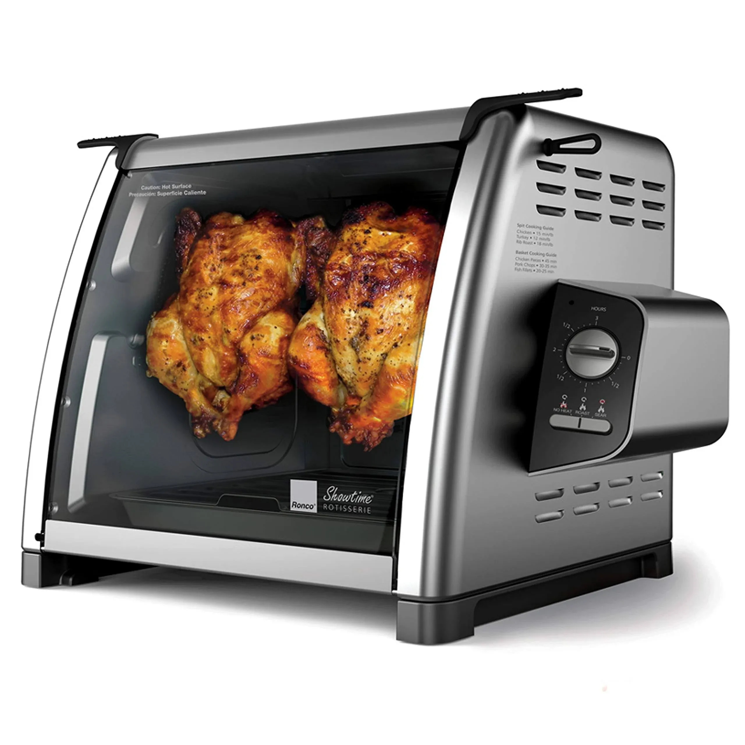 Ronco Series Stainless Steel Rotisserie Countertop Oven