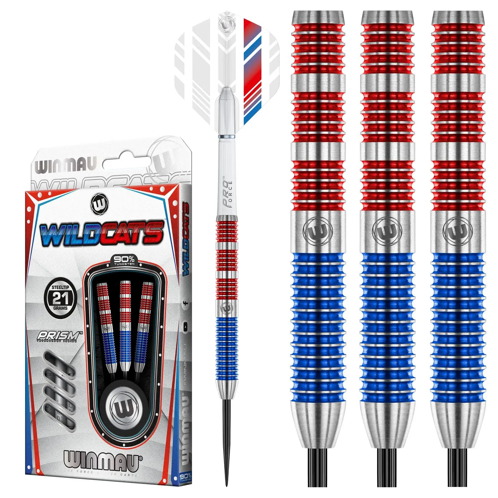 Winmau Wildcats Steel Tip Darts 21g