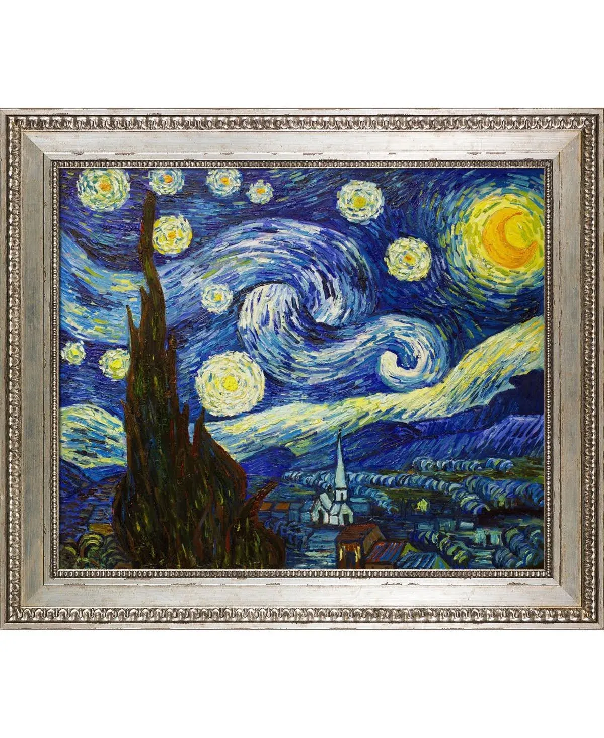 Vincent Van Gogh 'Starry Night' Hand Painted Oil Reproduction