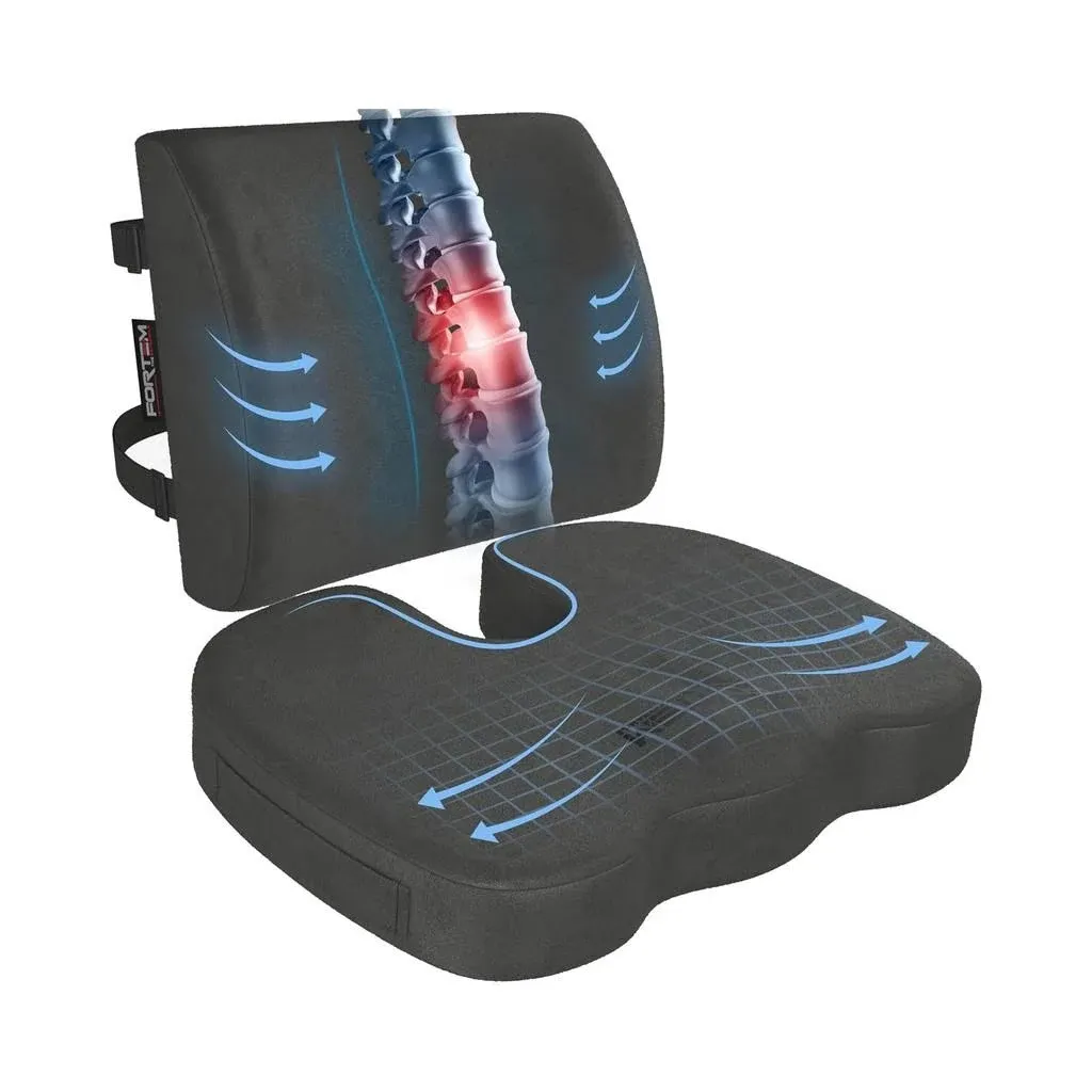 FORTEM Seat Cushion and Lumbar Support