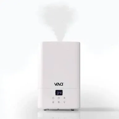 VEVA Humidifiers for Bedroom Large Room 4.5L, Cool Mist Water Vaporizer Essential Oil Diffuser, Quiet Humidifiers for Baby, Covers up to 323 Sq. Ft.