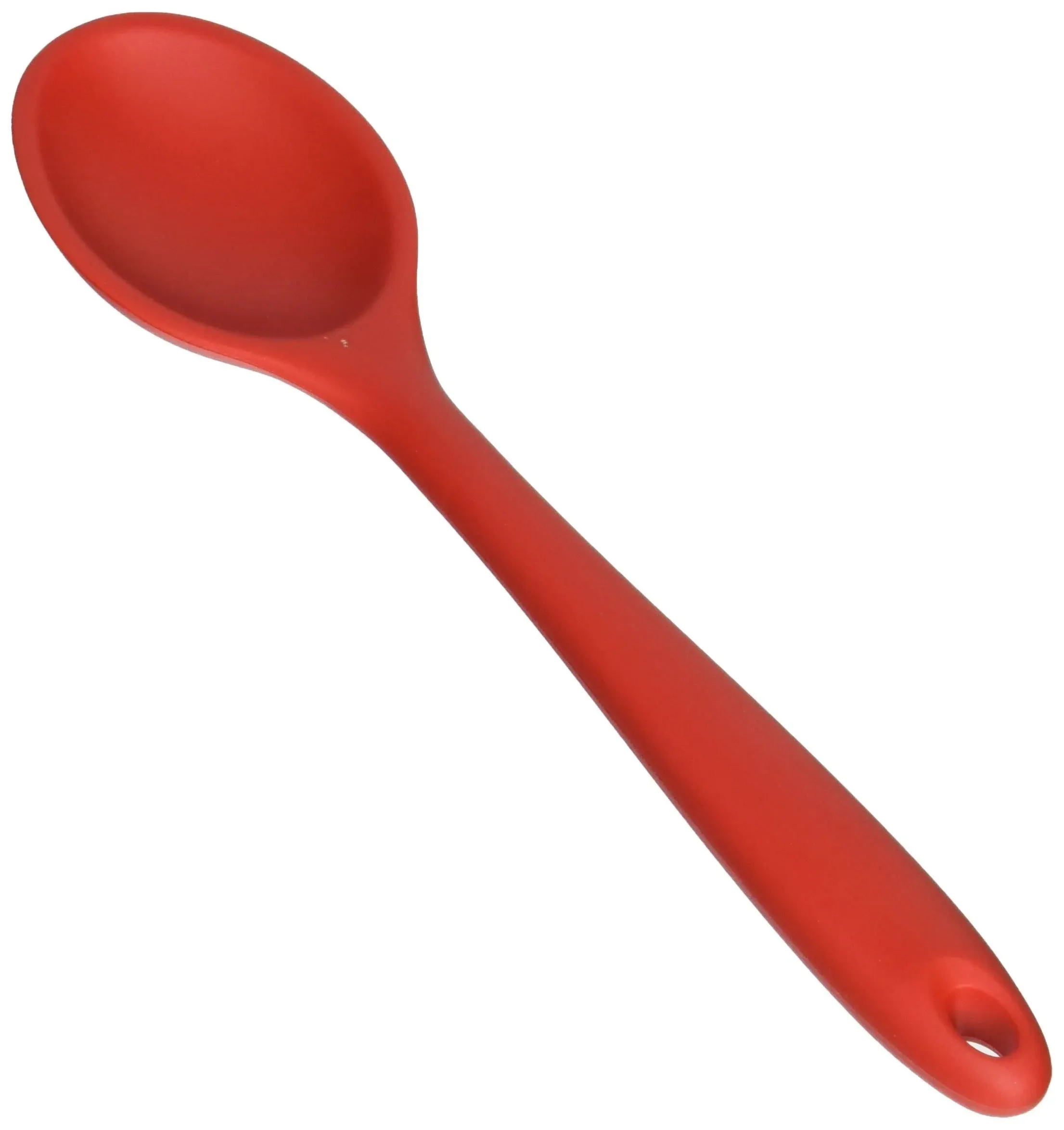 Colour Works Kitchen Tools, Spoon, Red, Silicone