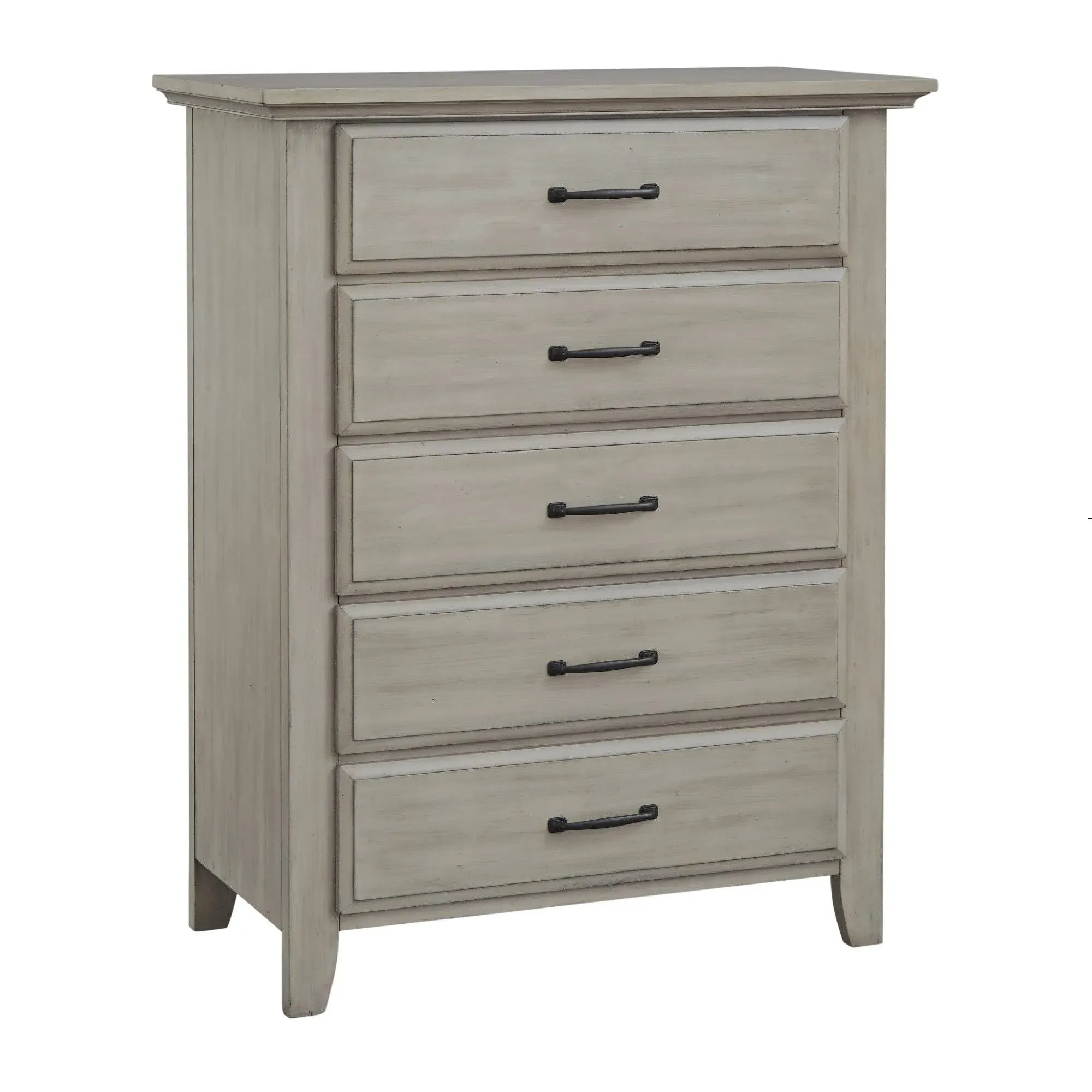 Soho Baby Chandler Premium 5-Drawer Dresser Chest, Stone Wash