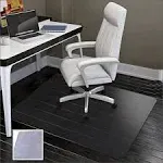 59&#039;&#039;x47&#039;&#039; Chair Mat for Hard Floors Heavy Duty Clear PVC Transparent