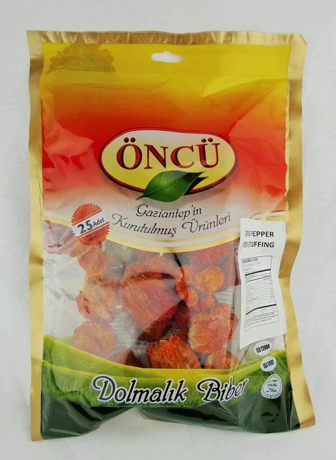 Oncu Dried Pepper 25PC