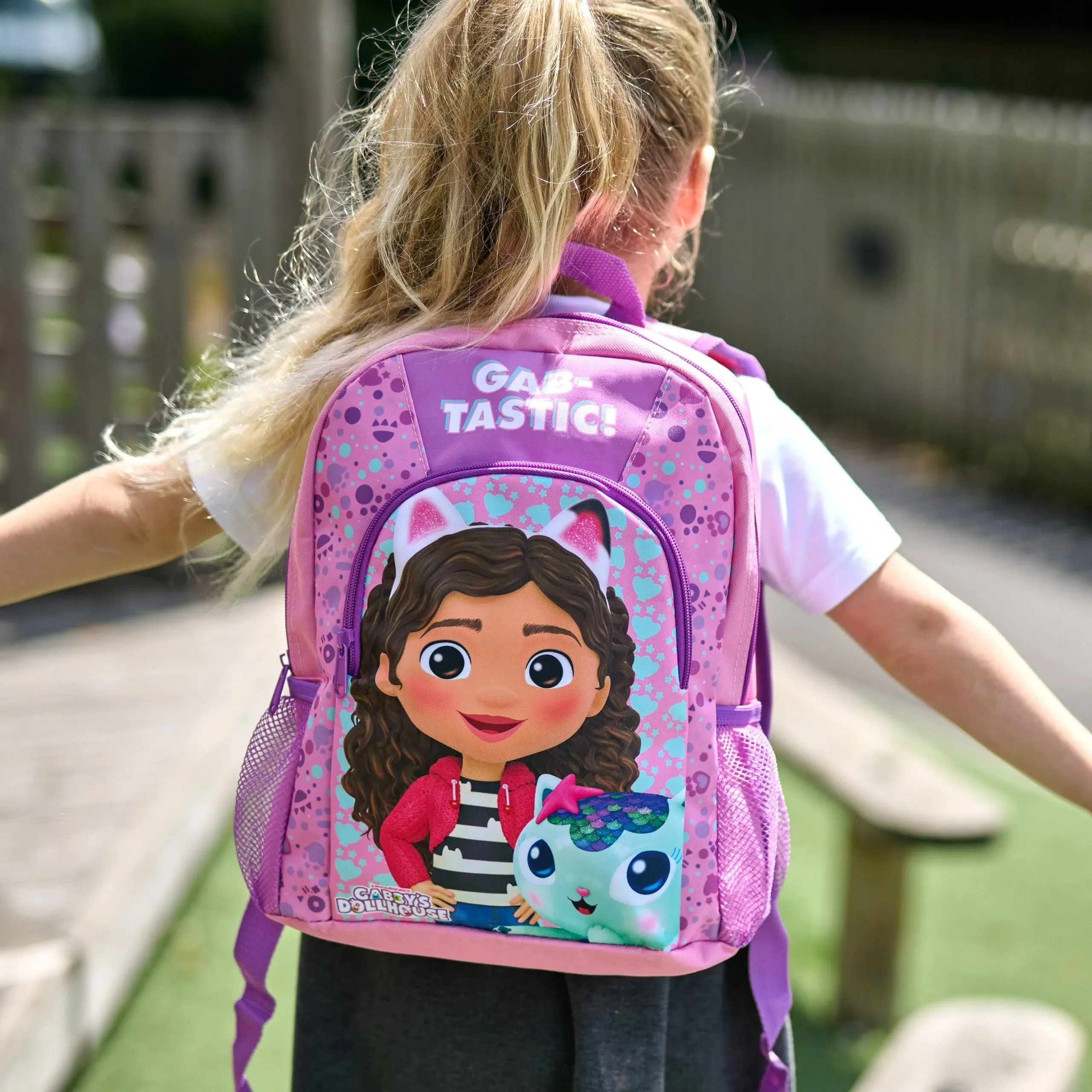 Gabby's Dollhouse Girls Character Gabbys Backpack - Pink