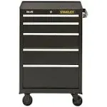 Stanley 26 in. W 300 Series 5-Drawer Rolling Tool Cabinet