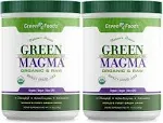 Green Foods Green Magma, 10.6 Ounce (Pack of 2)