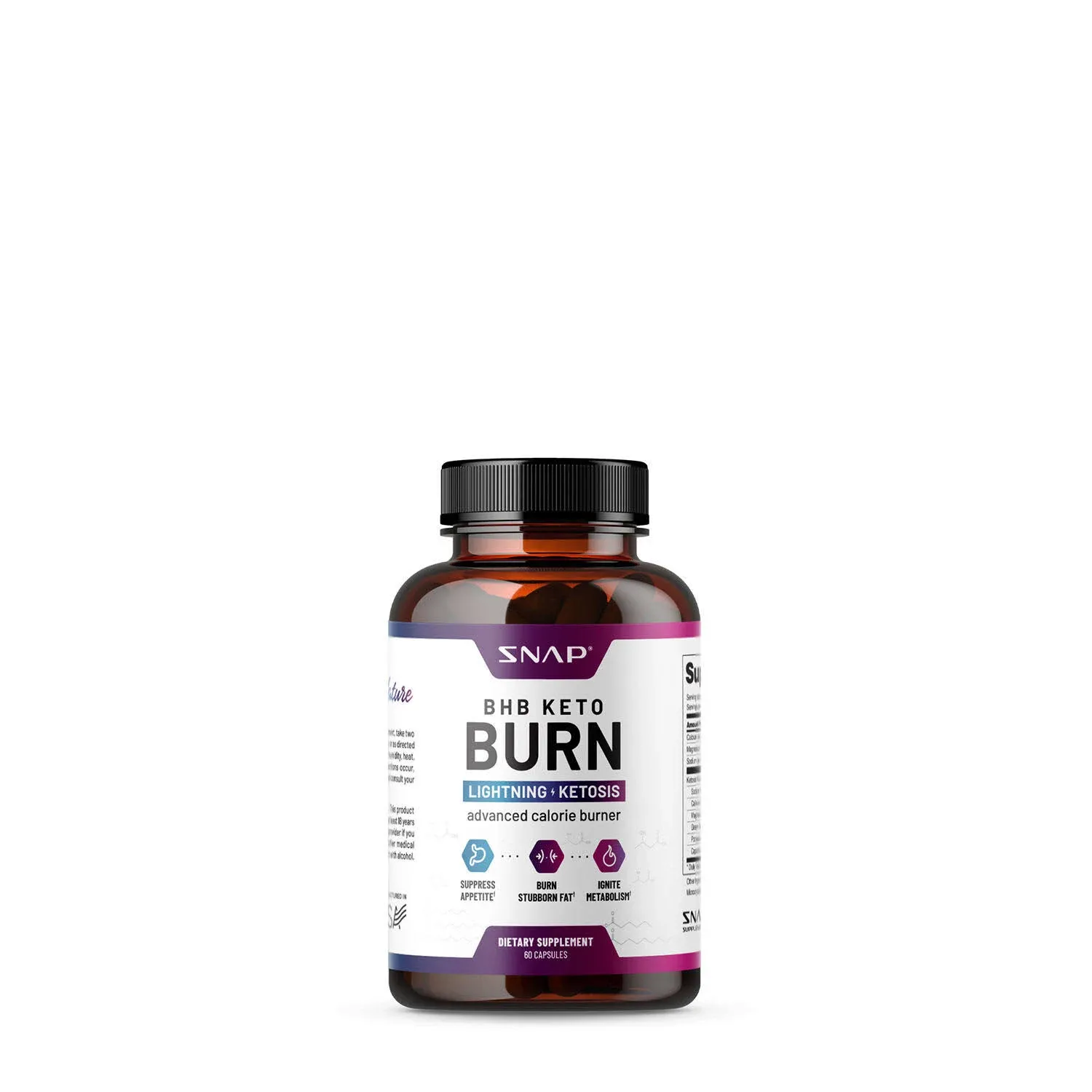 Snap Supplements Bhb Keto Burn Suppress Appetite