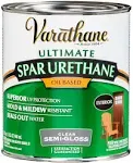 Varathane Spar Urethane, Oil-Based, Exterior, Semi-Gloss, 1-Qt.