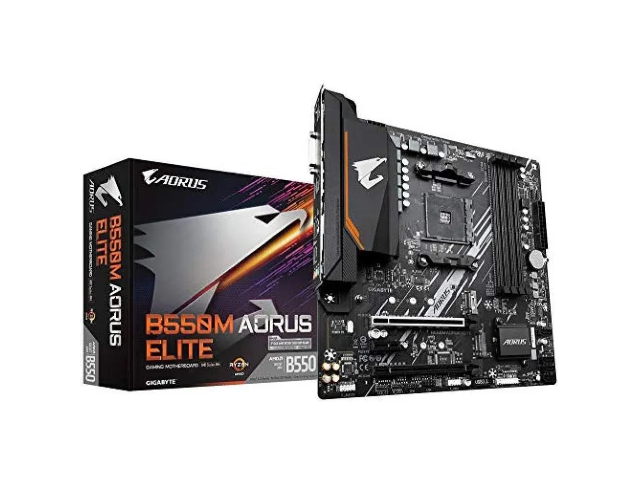 Gigabyte B550M Aorus Elite Motherboard