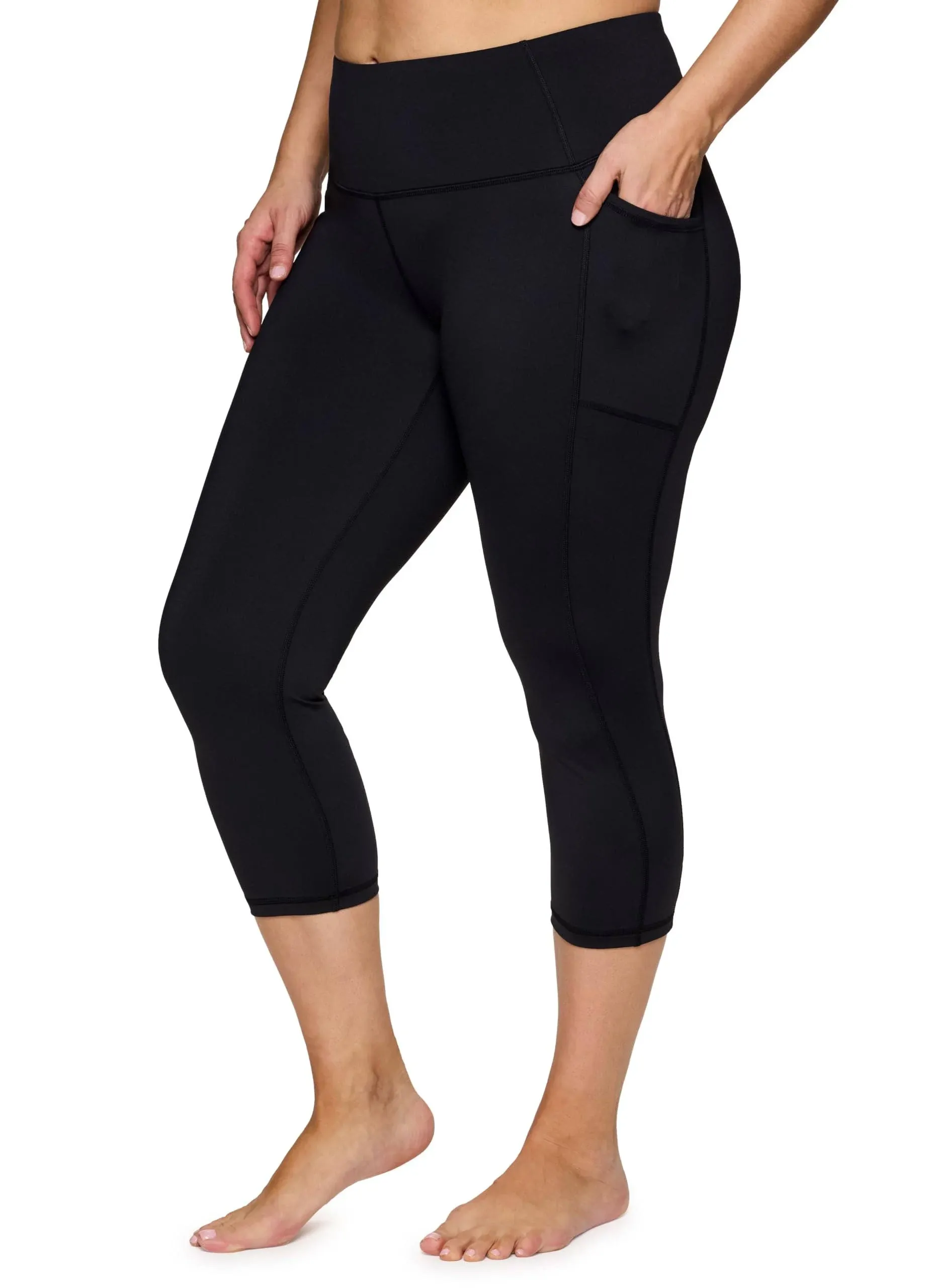 Athleta Ultimate Stash Pocket Capri Size 2X Black