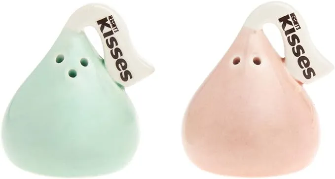 Hershey's Kisses Salt & Pepper Shaker Set, Pink